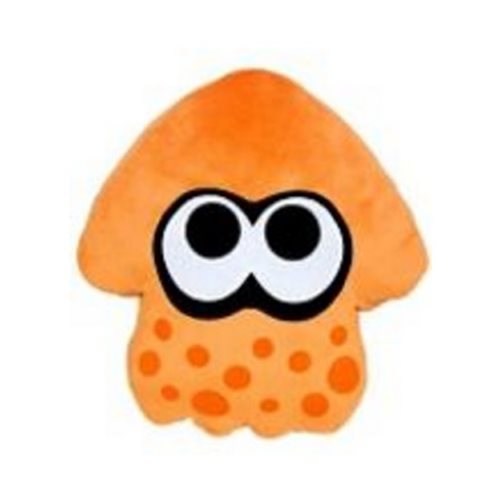 Splatoon Orange Squid Pillow Plush
